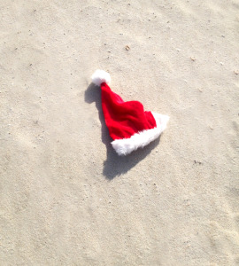 Santa in Wrightsville Beach NC