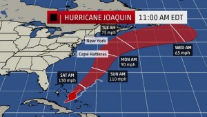 Hurricane Joaquin Weather Update